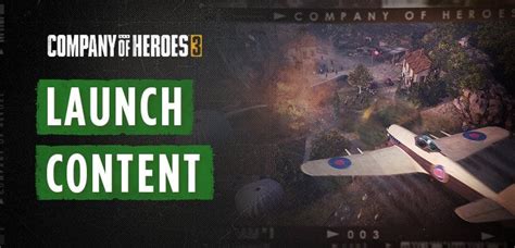 relic games|CoH3 Launch Content & Beyond – Relic Entertainment.